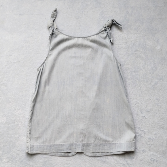 Vineyard Vines Bow-top Tank Top Button-up Back Women's 00 - Picture 1 of 6